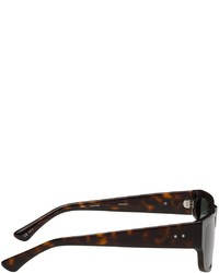 Dries Van Noten Brown Linda Farrow Edition 189 C5 Sunglasses