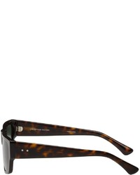Dries Van Noten Brown Linda Farrow Edition 189 C5 Sunglasses