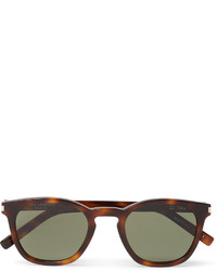 Saint Laurent D Frame Tortoisehshell Acetate Sunglasses