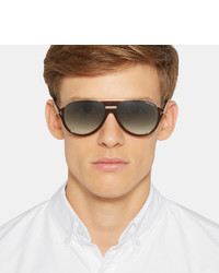 Tom Ford Dimitry D Frame Tortoiseshell Acetate Sunglasses