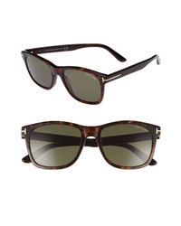 Tom Ford Eric 55mm Sunglasses In Dark Havanagreen At Nordstrom