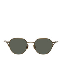 Native Sons  Gold And Green Roy 47 Sunglasses