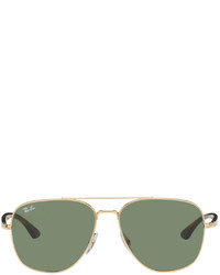 Ray-Ban Gold Rb3683 Sunglasses