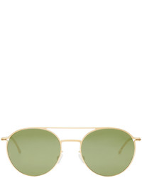 Mykita Gold Roope Lite Sunglasses