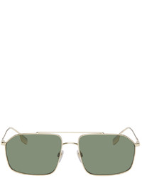 Burberry Gold Webb Sunglasses