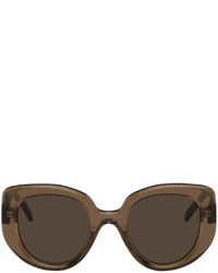 Loewe Green Butterfly Sunglasses