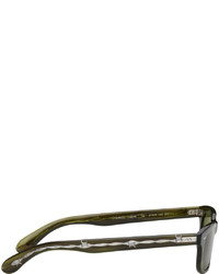 Oliver Peoples Green Fai Khadra Edition Fai Sunglasses