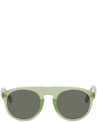 Dries Van Noten Green Linda Farrow Edition 91 C1 Sunglasses