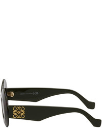 Loewe Green Oval Sunglasses