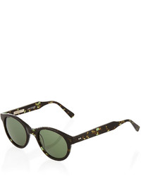 Derek Lam Hayden Tortoise Sunglasses Green