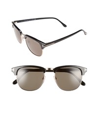 Tom Ford Henry 53mm Polarized Sunglasses