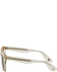 Brunello Cucinelli Off White Fil Sunglasses