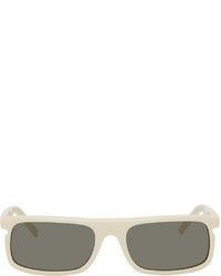 Kenzo Off White Rectangular Sunglasses