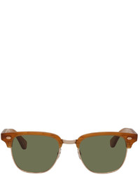 Garrett Leight Orange Elkgrove Sunglasses
