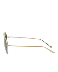 The Row Pale Gold Oliver Peoples Edition Ellerston Sunglasses