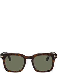 Tom Ford Rectangular Dax Sunglasses