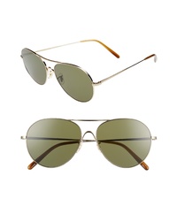 Oliver Peoples Rockmore 58mm Aviator Sunglasses