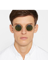 Moscot Round Frame Acetate Sunglasses