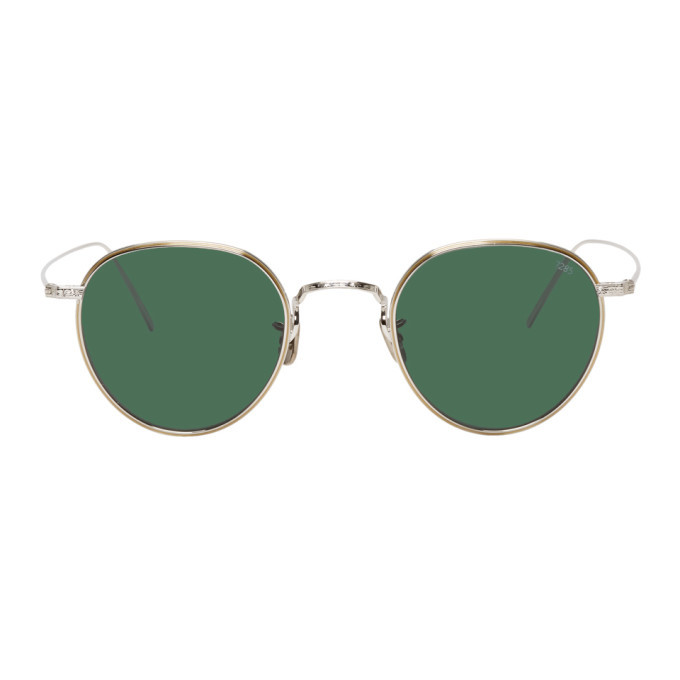 Eyevan 7285 Silver 539 Sunglasses, $279 | SSENSE | Lookastic