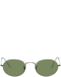 Ray-Ban Silver Rb3547 Oval Sunglasses