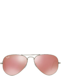 Ray-Ban Standard Mirrored Aviator Sunglasses