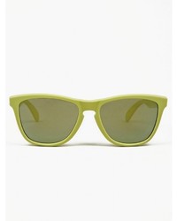Oakley Summit Frogskin Green Iridium Sunglasses