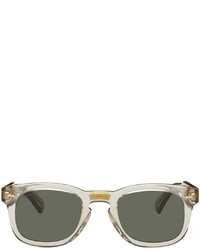 Gucci Taupe Square Sunglasses