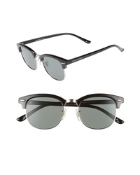 Prive Revaux The Chairman 50mm Polarized Browline Sunglasses