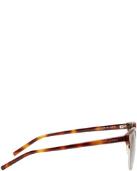Saint Laurent Tortoiseshell Sl 108 Sunglasses