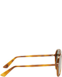 Gucci Tortoiseshell Urban Pilot Sunglasses