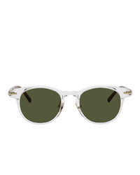 Linda Farrow Luxe Transparent And Linear Bay C1 Sunglasses