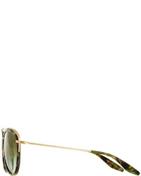Barton Perreira Universal Fit Aviatress Aviator Sunglasses Jamrock Tortoisejulep