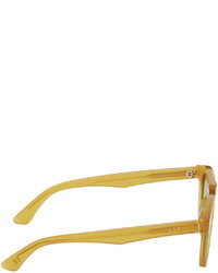 RetroSuperFuture Yellow Racer Sunglasses
