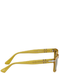 Persol Yellow Square Sunglasses