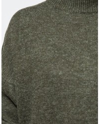Annex Sweater Dress In Olive