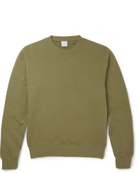 Aspesi Loopback Cotton Jersey Sweatshirt