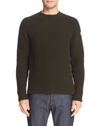 Moncler Ribbed Wool Cashmere Sweater