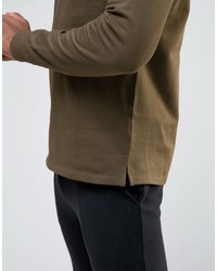 Asos Sweatshirt In Khaki