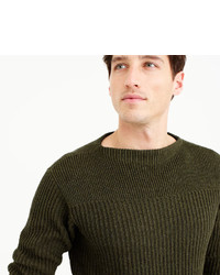 J.Crew Wallace Barnes Textured Cotton Linen Sweater