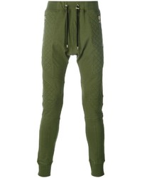 Balmain Quilted Panel Track Pants