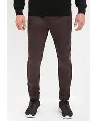 Forever 21 Coated Chino Joggers