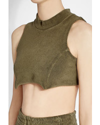 Yeezy Crop Top With Cotton