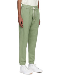 Bather Green Cotton Lounge Pants