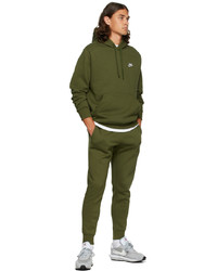Nike Green Fleece Sportswear Club Lounge Pants