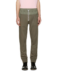 Tim Coppens Green French Terry Lounge Pants