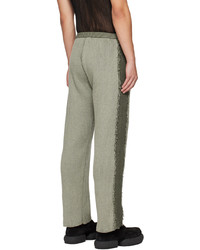 khanh brice nguyen Green Lounge Pants