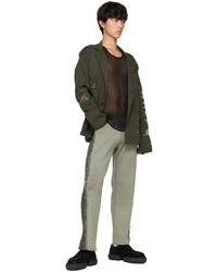 khanh brice nguyen Green Lounge Pants