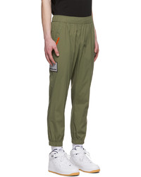 AAPE BY A BATHING APE Green Nylon Lounge Pants