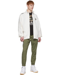 AAPE BY A BATHING APE Green Nylon Lounge Pants