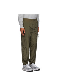 C.P. Company Green Nylon Track Pants